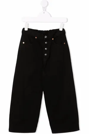 Maison Margiela Jeans med brede ben og knapper