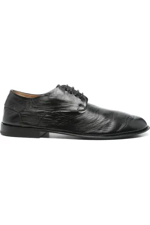 MARSÈLL Brogues-sko i læder