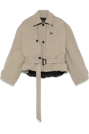 Balenciaga Trenchcoat med hætte