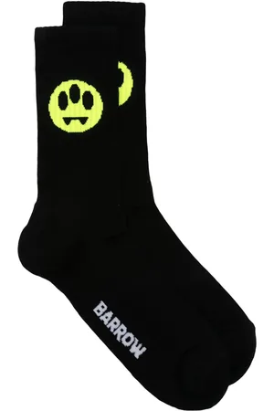 BARROW Intarsia-strikkede strømper med logo