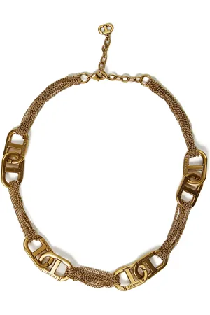 Twin-Set Oval T choker-halskæde