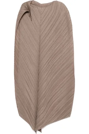 PLEATS PLEASE ISSEY MIYAKE Plisseret kjole med svaj
