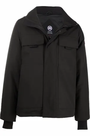 Canada Goose Dynejakke med flaplomme og logomærke
