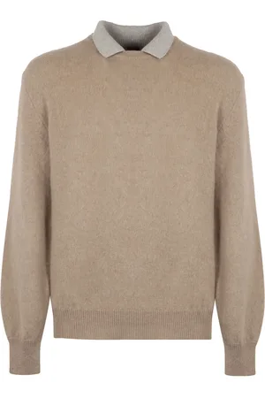 Kiton Trøje med børstet effekt