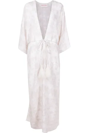 VALENTINO GARAVANI Strand-cover-up med geometrisk tryk
