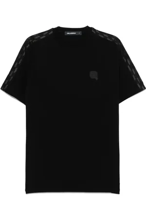 Karl Lagerfeld T-shirt med hævet logo