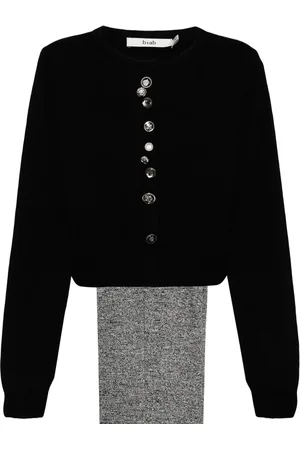 B+AB Cardigan-sæt med udsmykkede knapper