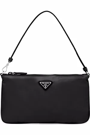 Prada Mini taske i Re-Nylon med tophåndtag