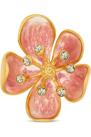Oscar de la Renta Cherry Blossom broche