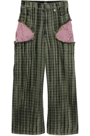 EgonLab Denimjeans med slitageeffekt