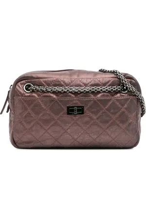 CHANEL Lille quiltet Reissue 2.55 skuldertaske i kalveskind fra 2008-2009