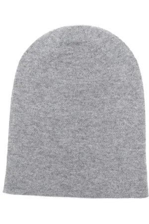 Saint Laurent Hue i kashmir med broderet logo