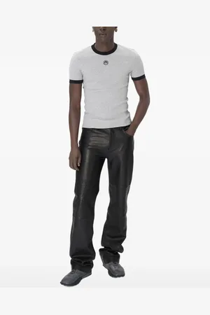 Marine Serre Moon-logo jersey T-shirt