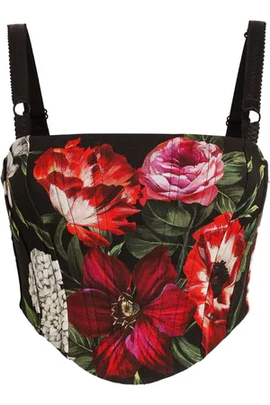 Dolce & Gabbana Top med blomstertryk