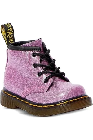 Dr. Martens 1460 Glitter Dark Pink Glitter støvler