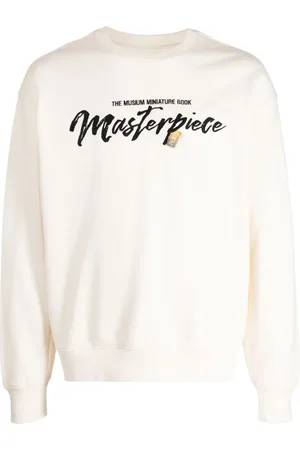 Musium Div. Sweatshirt med broderet design