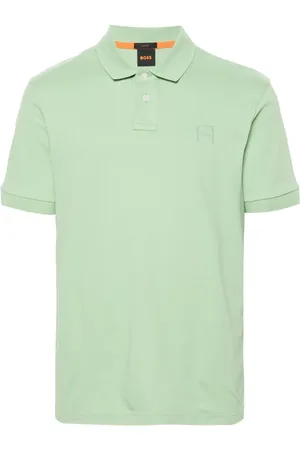 HUGO BOSS Polo med applikeret logo