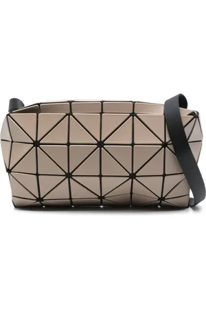 Issey Miyake Crossbody-taske med geometrisk panel