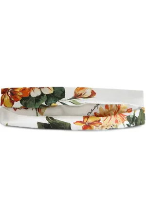 Dolce & Gabbana Hårbånd med blomstertryk