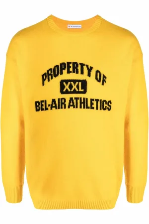 BEL-AIR ATHLETICS Sweater med rund hals og logotryk