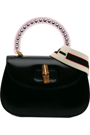 Gucci Mellemstor Limited Edition satchel-taske i kalveskind med tophåndtag fra 2016-2024