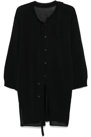 Issey Miyake Draperet cardigan i strik