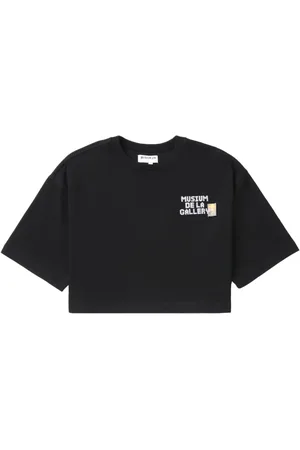 Musium Div. T-shirt med logoapplikation