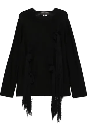 Comme des Garçons Sweater med rund hals