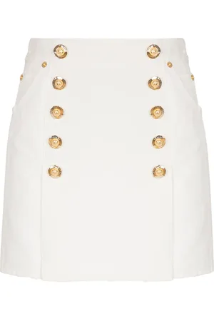 Balmain Nederdel i lærred