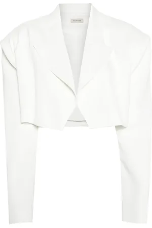 The Mannei Cropped blazer med spidsrevers