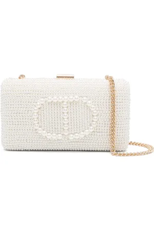 Twin-Set Clutch med imiteret perle