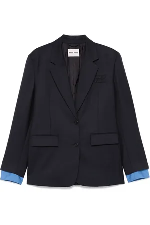 Miu Miu Blazer med præget logo
