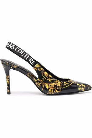 VERSACE Slingback-pumps med baroktryk