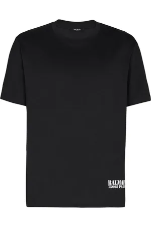 Balmain T-shirt med logostempel