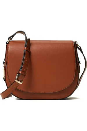 Twin-Set Oval skuldertaske med T-spænde