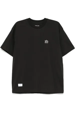 Izzue T-shirt med logobroderi