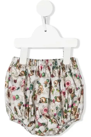 DOUUOD KIDS Bloomers med blomstertryk
