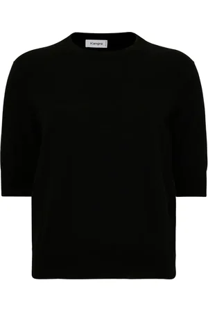 KANGRA CASHMERE T-shirt med rund hals