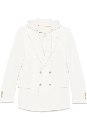 ELEVENTY Dobbeltradet blazer