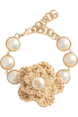 Dolce & Gabbana Armbånd med blomsterapplikation