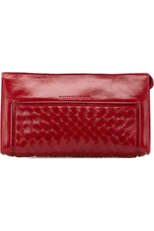 Bottega Veneta Intrecciato clutch i læder fra det 20. århundrede