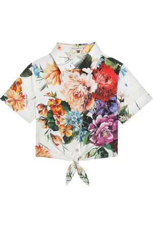 Dolce & Gabbana Skjorte med blomstertryk