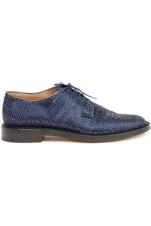 Maison Margiela Tabi brogues med rhinstenudsmykning