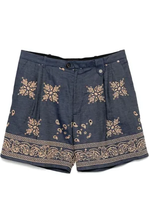 EgonLab Broderede blondeshorts