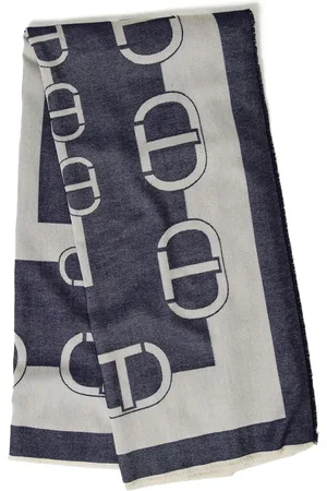 Twin-Set Jacquard-vævet tørklæde