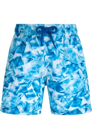 Vilebrequin Ultra lette Iced Turtles badeshorts