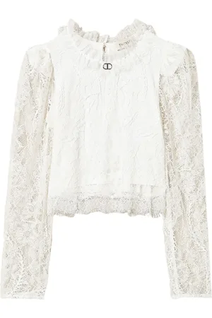 Twin-Set Valenciennes bluse