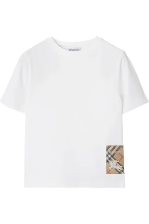 Burberry Ternet T-shirt med mærke