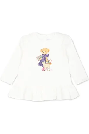 Ralph Lauren T-shirt med Polo Bear-tryk