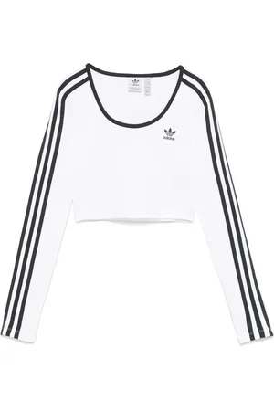 adidas Cropped T-shirt med tre striber